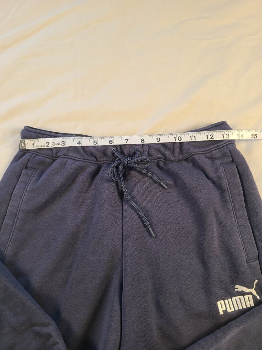Puma Men's S Sweatpants Blue - Picture 6 of 8